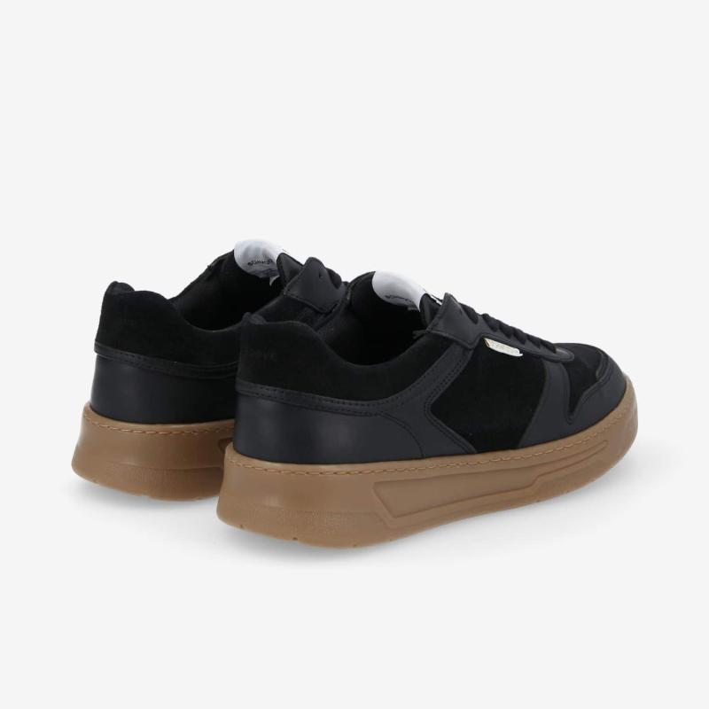 SMATCH SNEAKER M - SUEDE/NAPPA -  NOIR